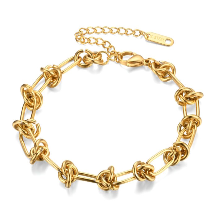 Knots Gold Bracelet