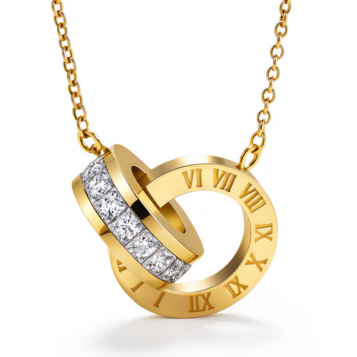 Time Lapse Gold Necklace